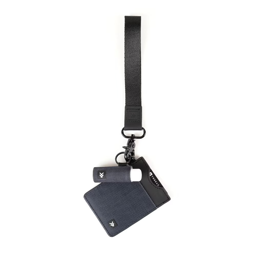 FCRB LIP BALM HOLDER リップホルダー Black | Lip Balm Holder | Convenient & Secure Elastic | Thread