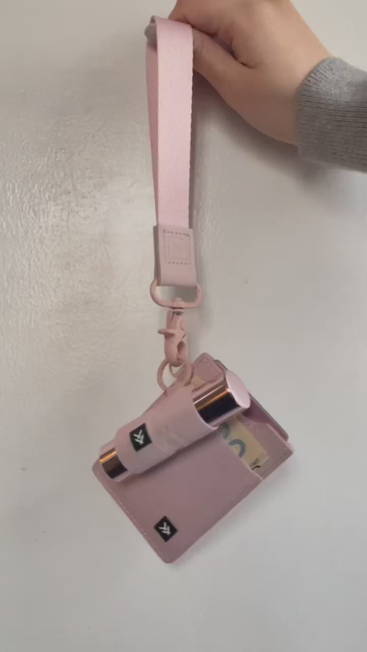 THREAD バーティカル・ウォレット ミニ財布 ローズダスト · THREAD