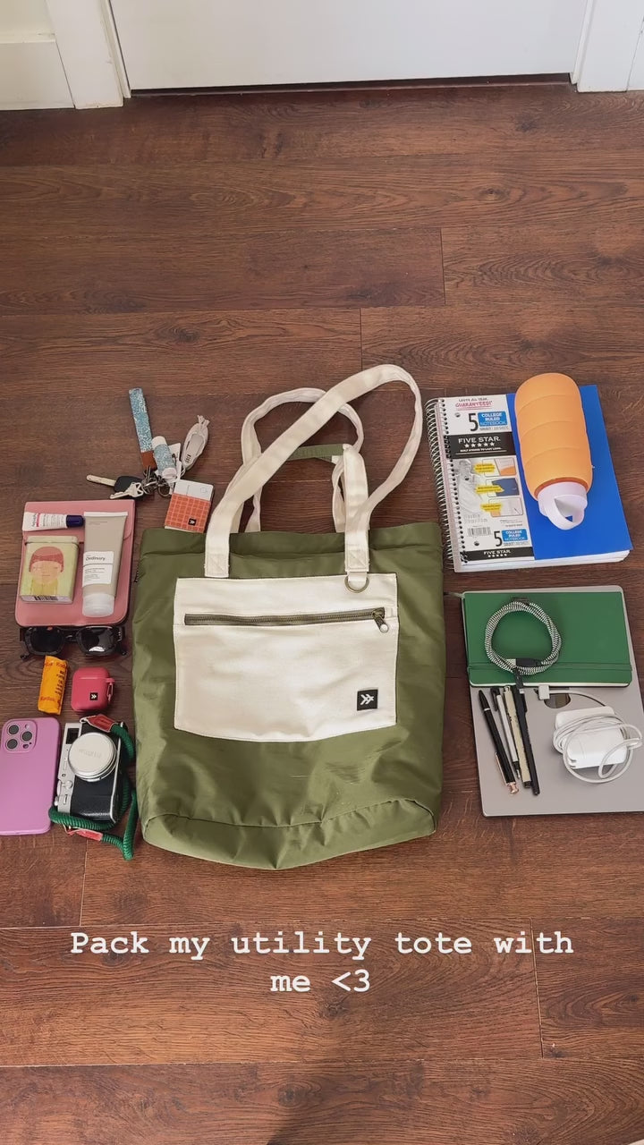 Honey | Utility Tote | Multiple Pockets & Durable Design | Thread